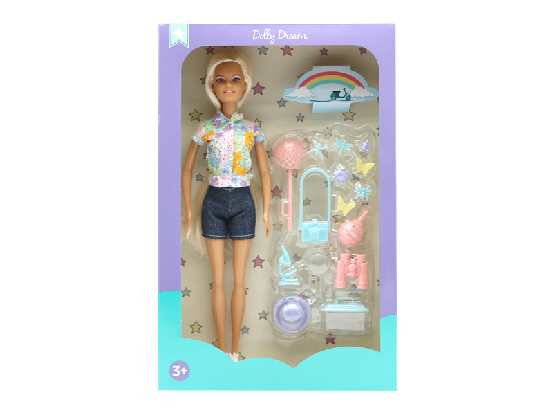 11.5-Inch Female Doll Bee Catching Series