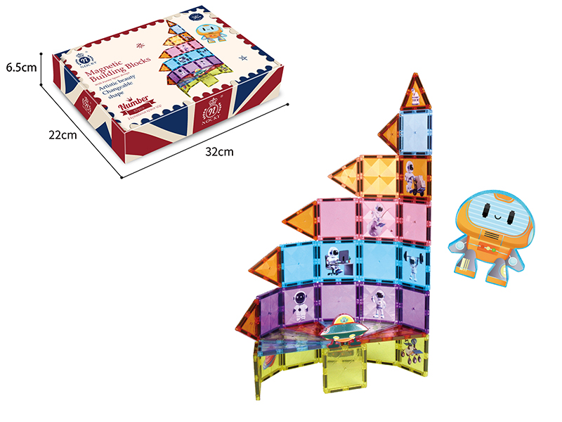 Funny Space Magnetic Building Blocks 65pcs
