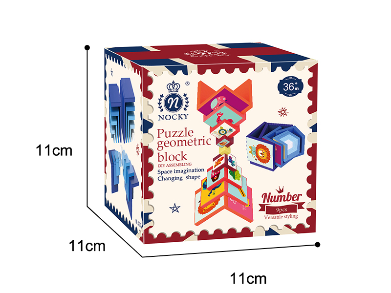 Puzzle Geometric Blocks