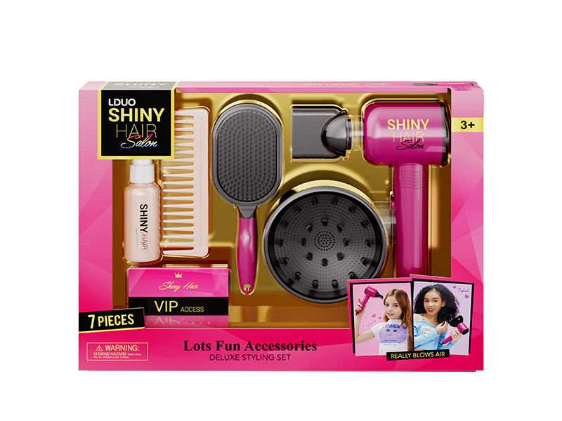 Hair Salon Deluxe Stying Set(With Sound)7PCS
