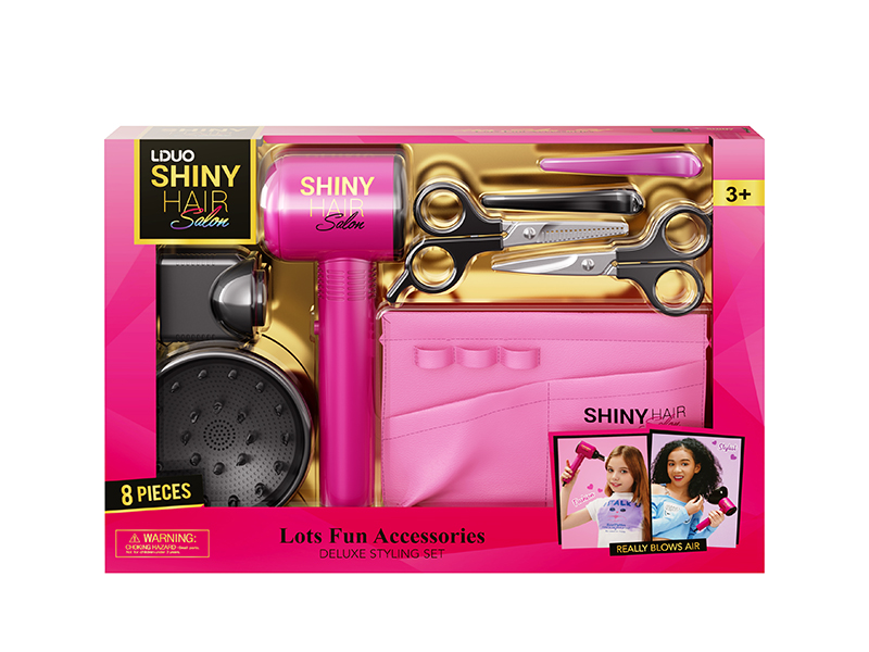Hair Salon Deluxe Stying Set(With Sound)8PCS