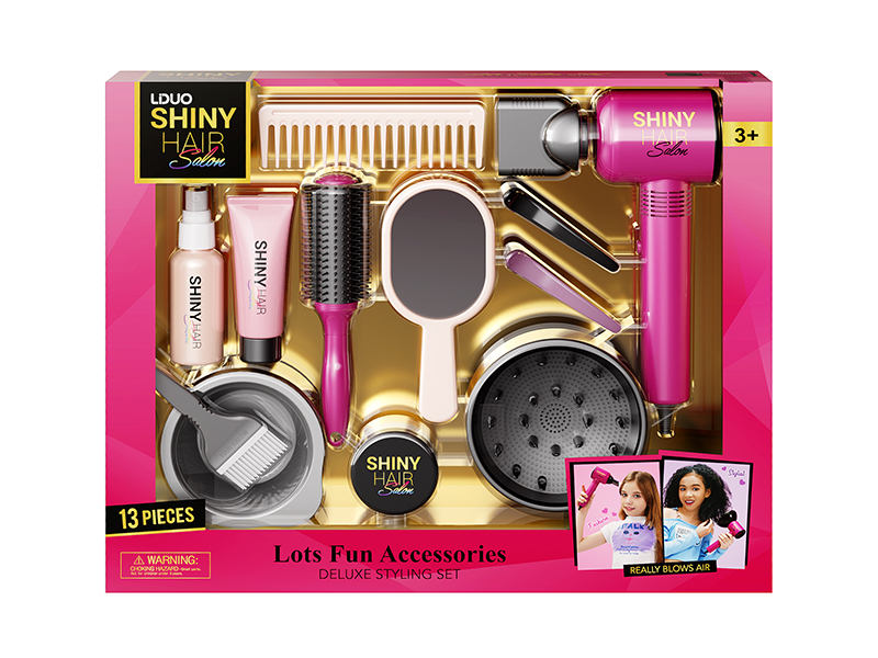 Hair Salon Deluxe Stying Set(With Sound)13PCS