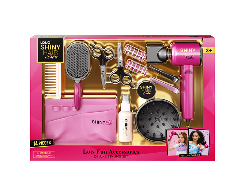 Hair Salon Deluxe Stying Set(With Sound)14PCS