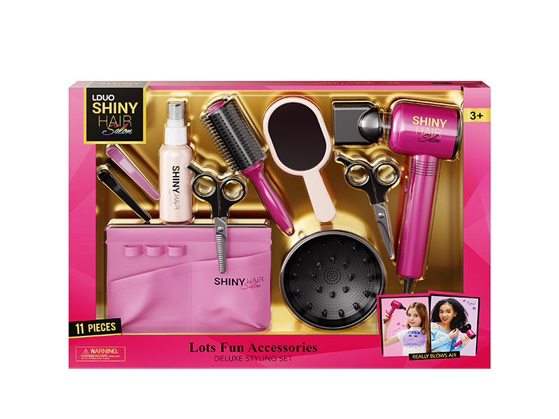 Hair Salon Deluxe Stying Set(With Sound)11PCS