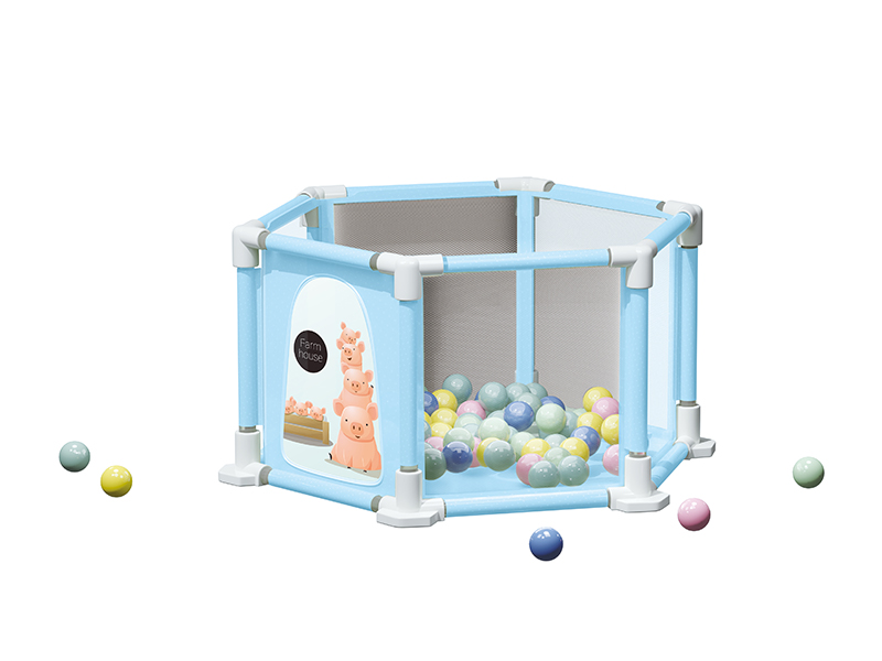 Cartoon Pig Hexagonal Fence Toy