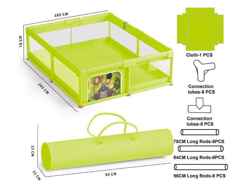 Gorilla Square Fence Toy