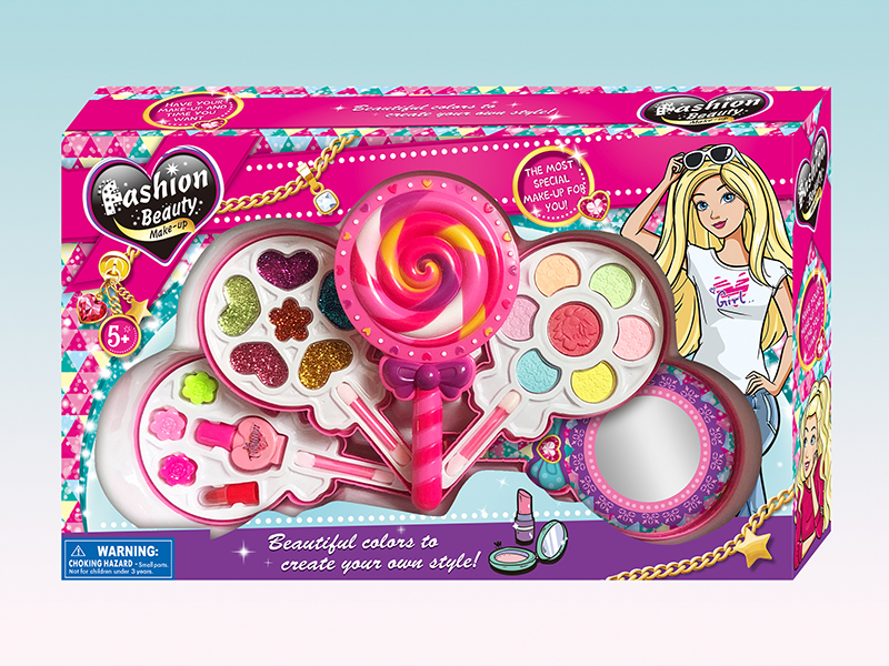 Lollipop Shaped 4 Layers Make Up Box