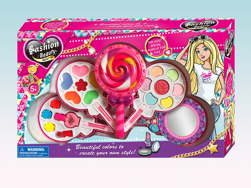 Lollipop Shaped 4 Layers Make Up Box