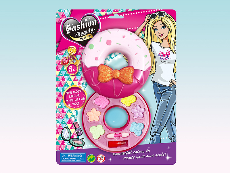 One Layer Doughnut-Shaped Make Up Box