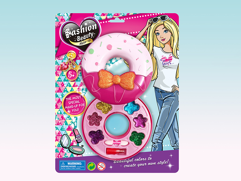 One Layer Doughnut-Shaped Make Up Box