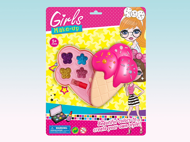 One Layer Ice Cream Shaped Make Up Box