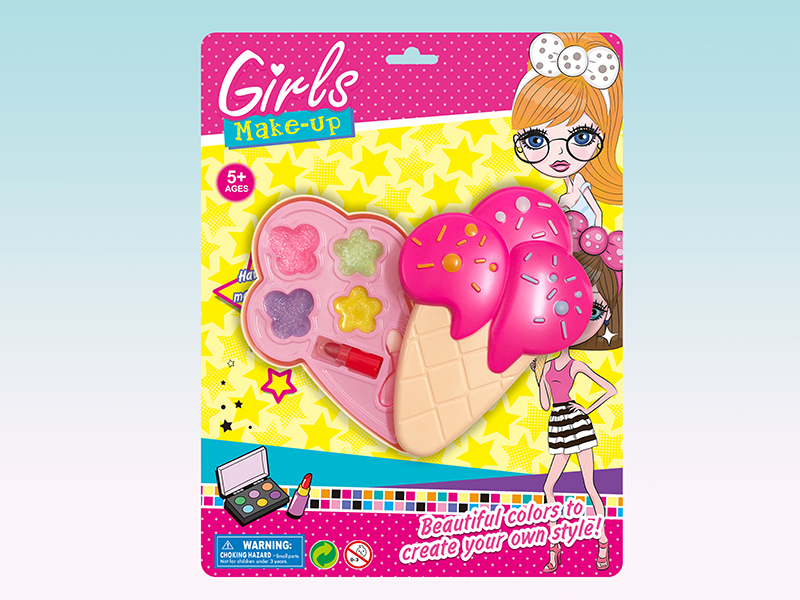 One Layer Ice Cream Shaped Make Up Box