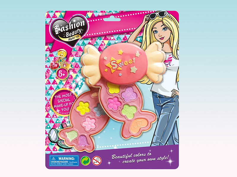 Two Layer Candy Shaped Make Up Box Set