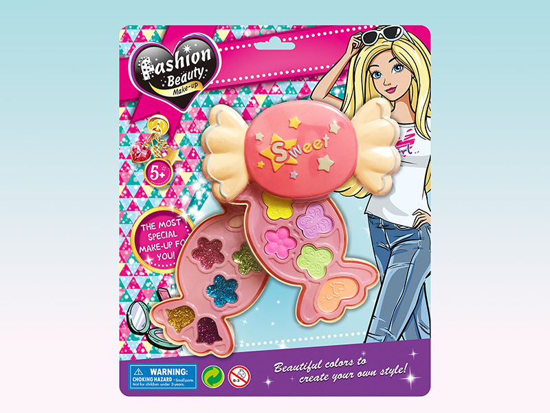 Two Layer Candy Shaped Make Up Box Set