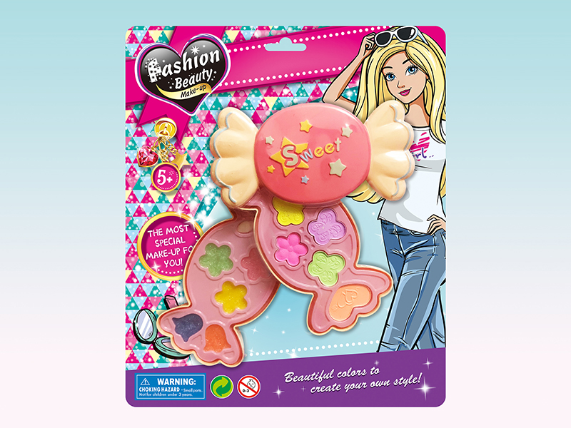 Two Layer Candy Shaped Make Up Box Set