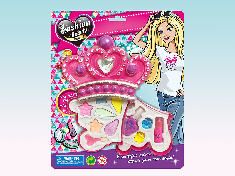 Two Layer Crown-Shaped Make Up Set