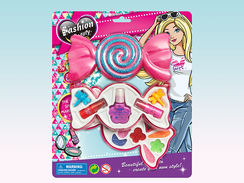 Two Layer Candy-Shaped Make Up Set