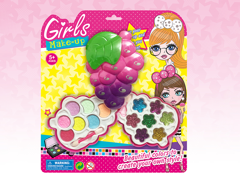 Two Layer Grape-Shaped Make Up Set