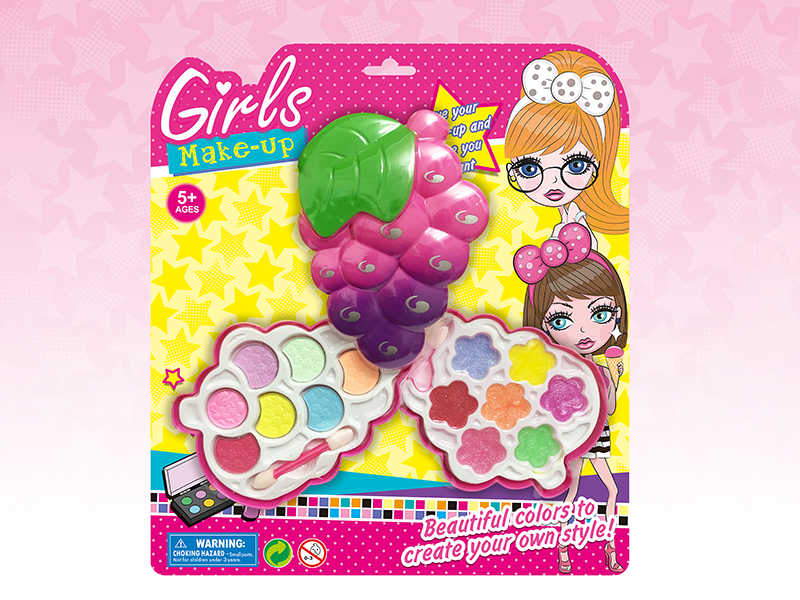 Two Layer Grape-Shaped Make Up Set