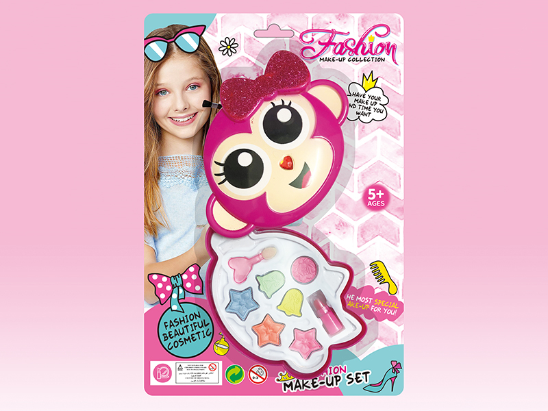 One Layer Monkey Head-Shaped Make Up Set