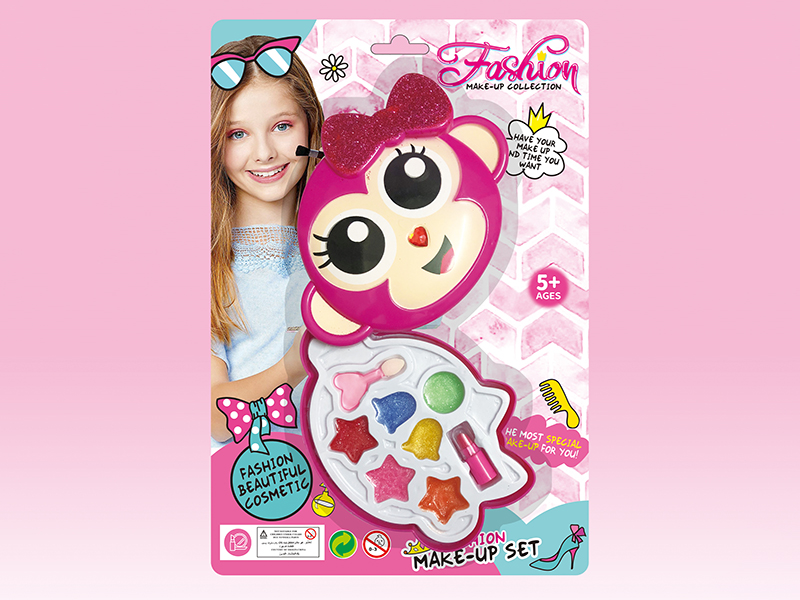 One Layer Monkey Head-Shaped Make Up Set
