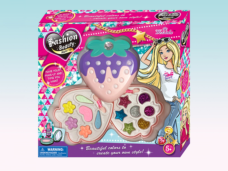 Strawberry Shaped Two Layer Cosmetic Box