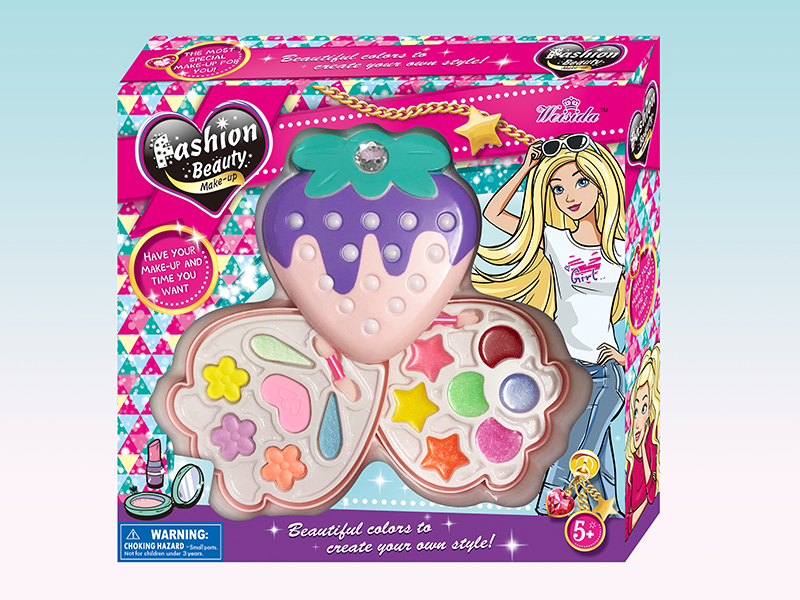Strawberry Shaped Two Layer Cosmetic Box