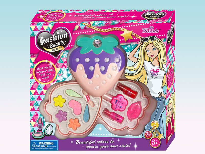 Strawberry Shaped Two Layer Cosmetic Box