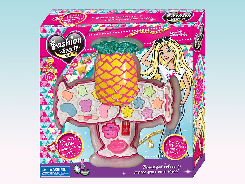 Pineapple Shaped Three Layer Cosmetic Box