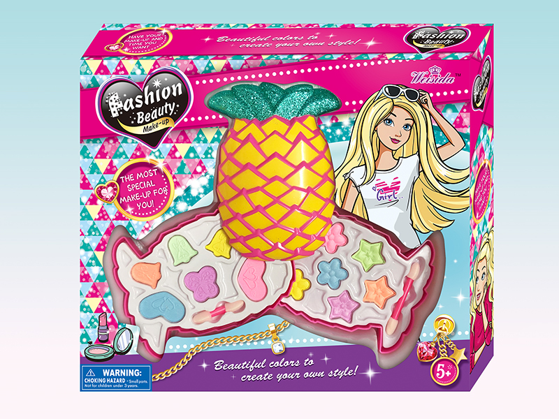 Pineapple Shaped Two Layer Cosmetic Box