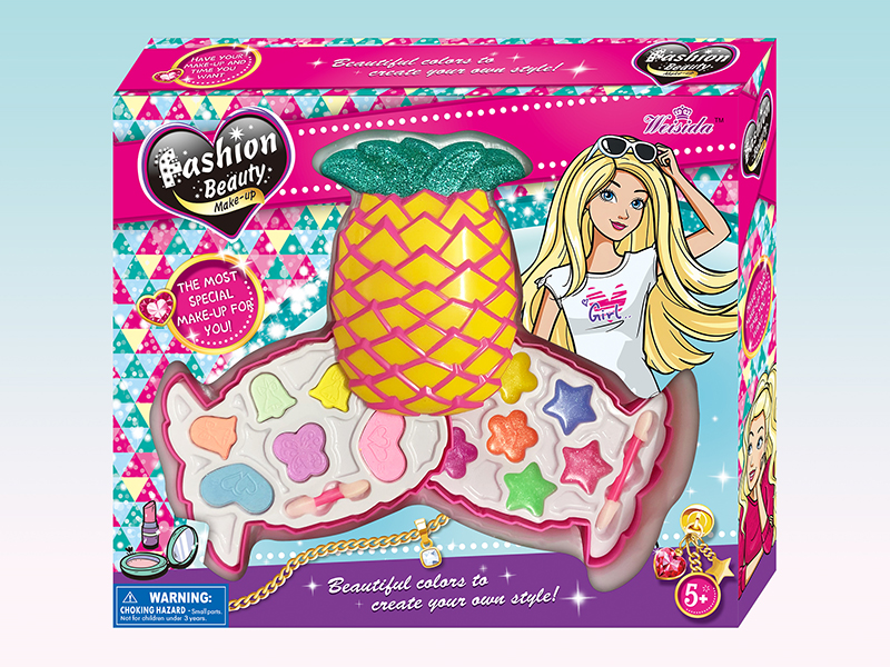 Pineapple Shaped Two Layer Cosmetic Box