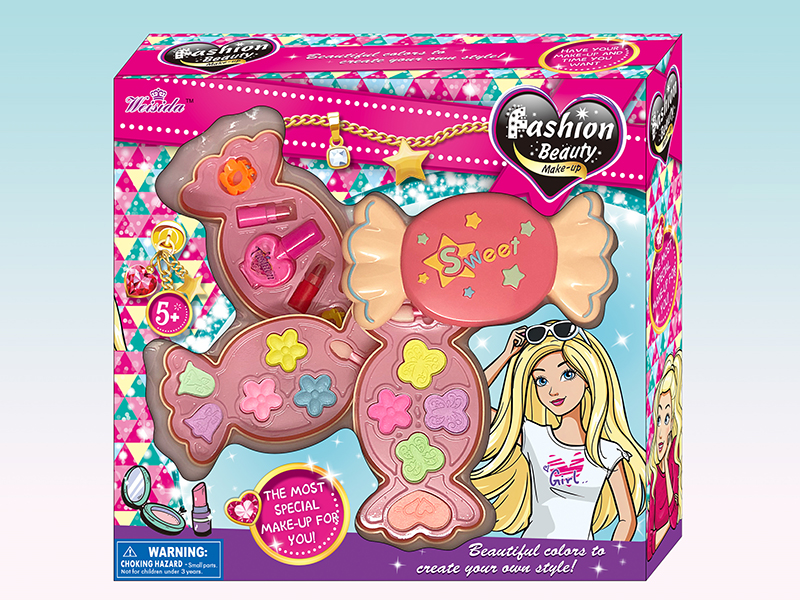 Three Layer Candy-Shaped Cosmetics Set