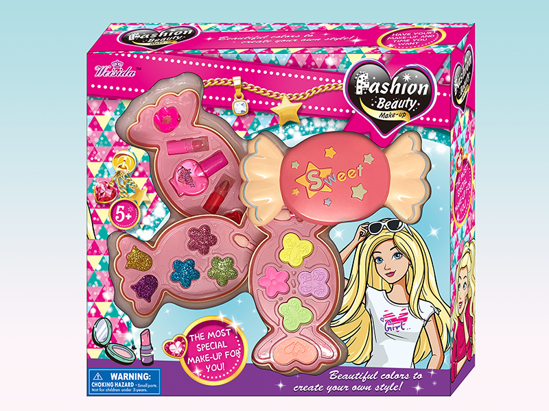 Three Layer Candy-Shaped Cosmetics Set