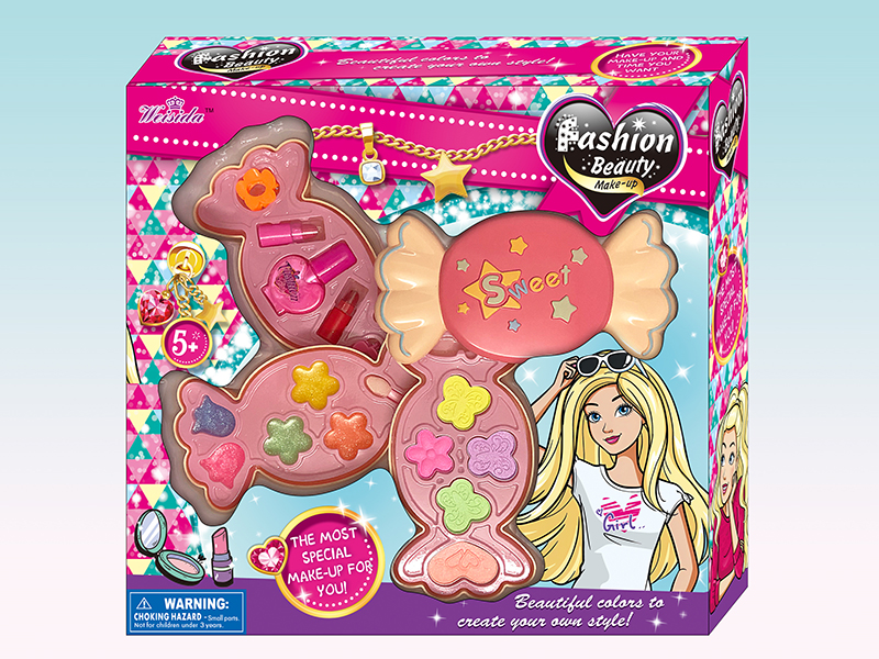 Three Layer Candy-Shaped Cosmetics Set