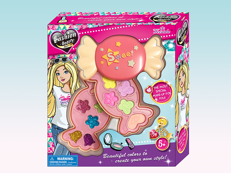 Two Layer Candy-Shaped Cosmetics Set