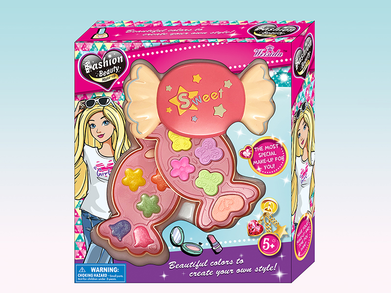 Two Layer Candy-Shaped Cosmetics Set
