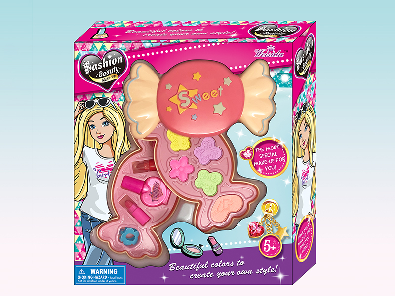 Two Layer Candy-Shaped Cosmetics Set
