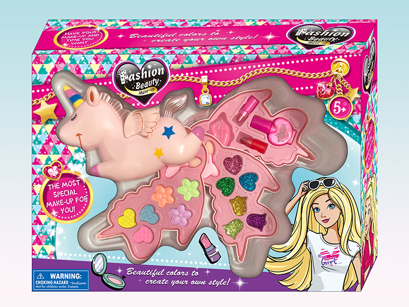 Three Layer Pegasus Shaped Make Up Set