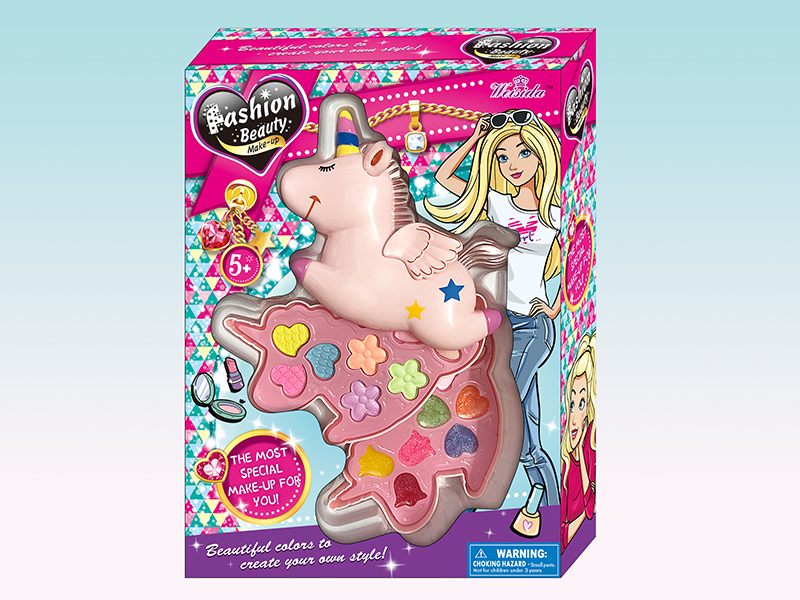 Two Layer Pegasus Shaped Make Up Set