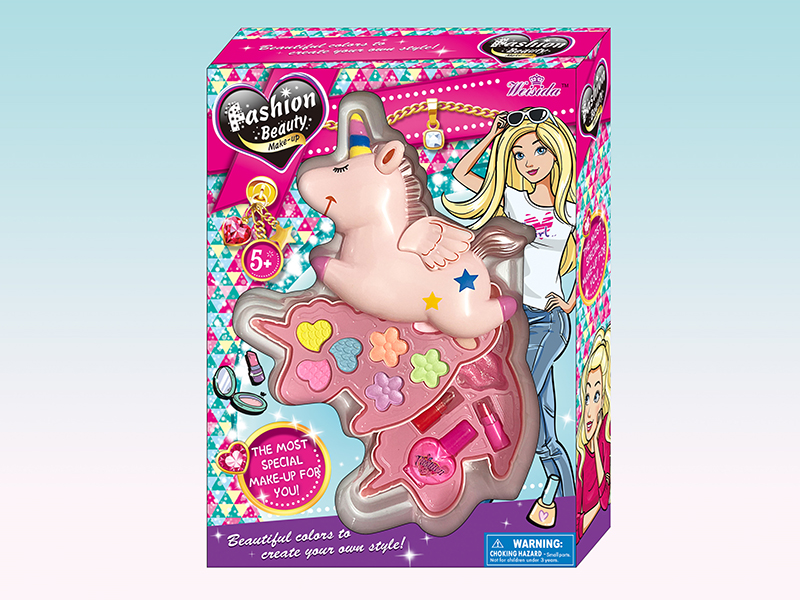 Two Layer Pegasus Shaped Make Up Set