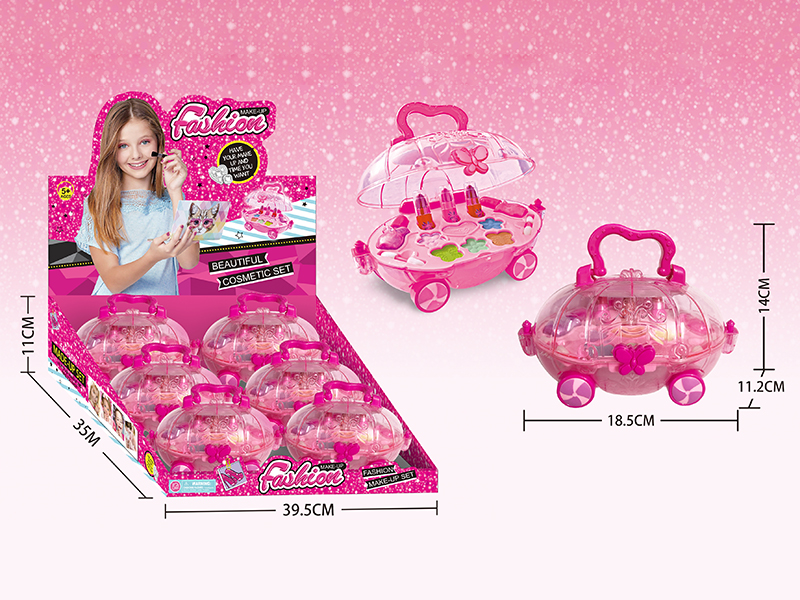 Pumpkin Carriage Make Up Set 6pcs
