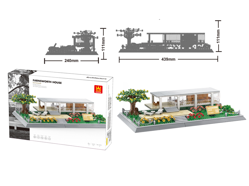 661Pcs Residential Building Blocks In Vansworth, Illinois, Usa