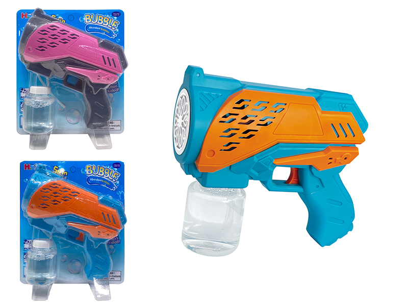 10-Holes Bubble Gun With 80ml Bubble Water(Without Light And Music)