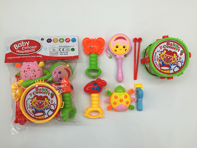 Baby Rattles 8pcs