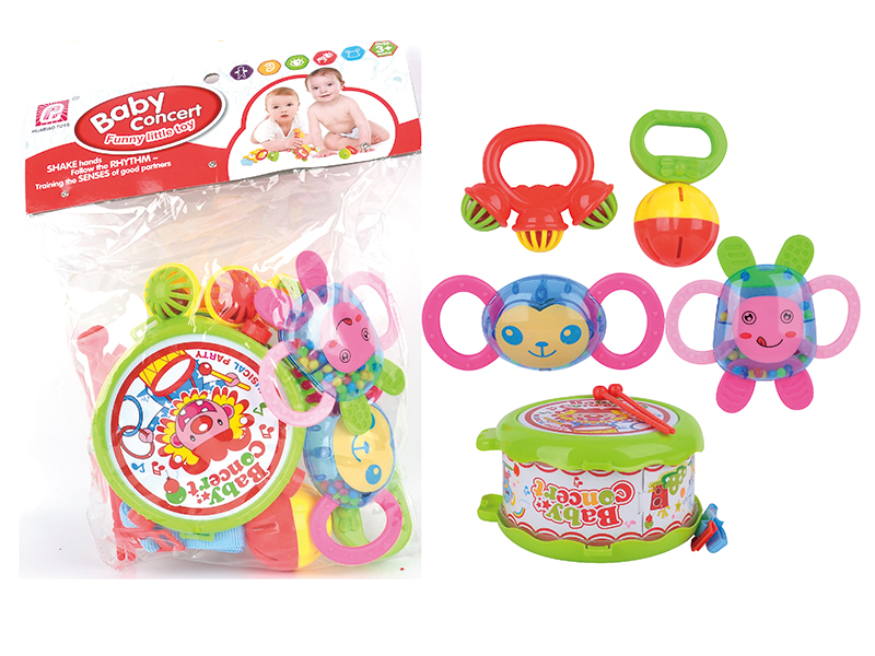 Baby Rattles 8pcs