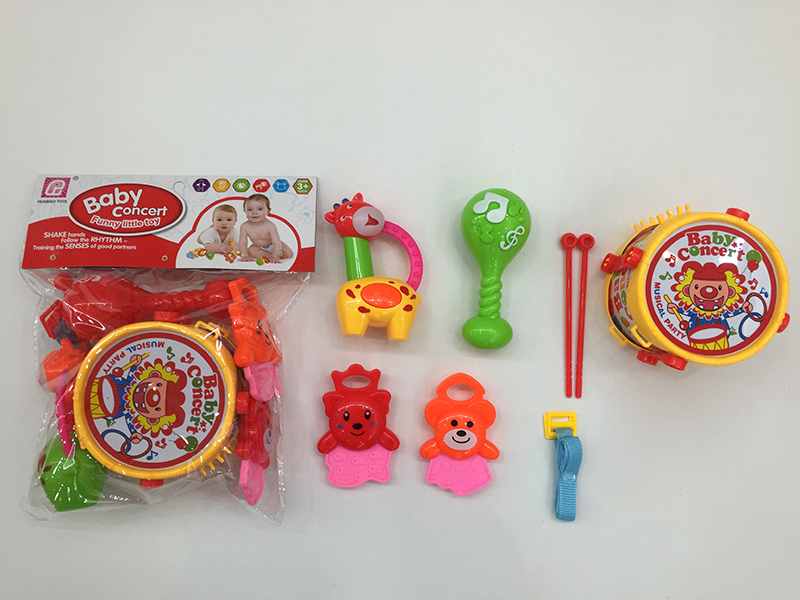 Baby Rattles 8pcs