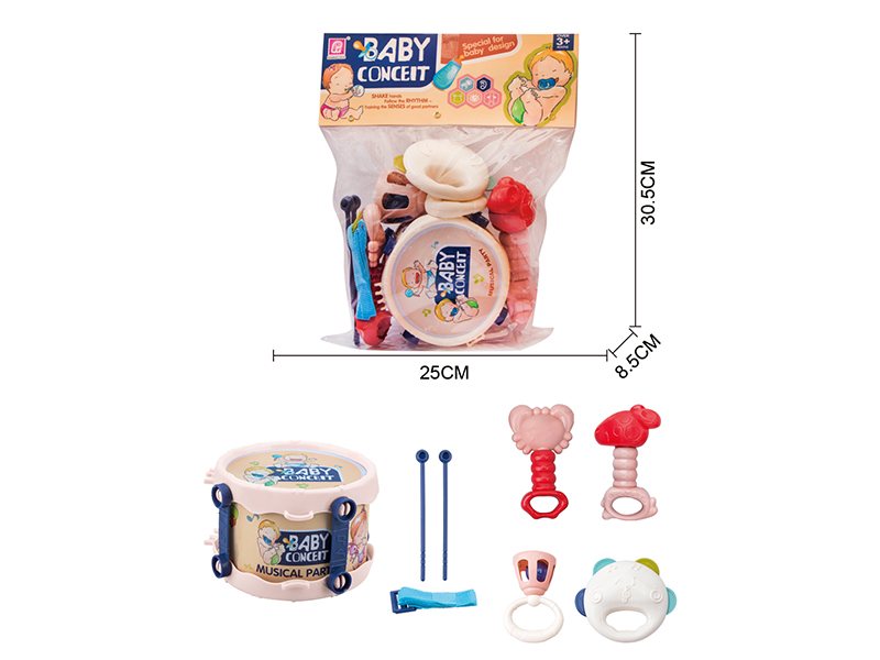 Baby Rattles 8pcs