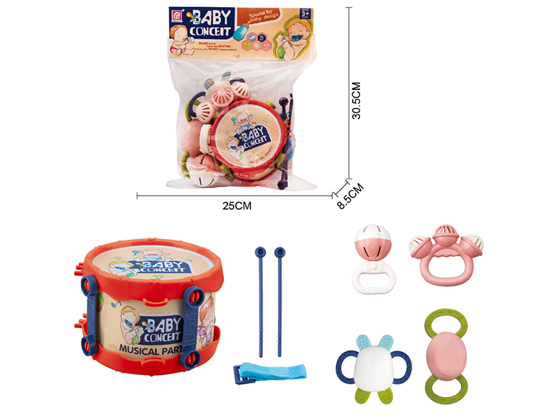 Baby Rattles 8pcs