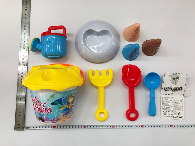 Beach Bucket Set 10pcs