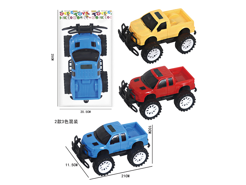 Friction Off-Road Pickup Truck